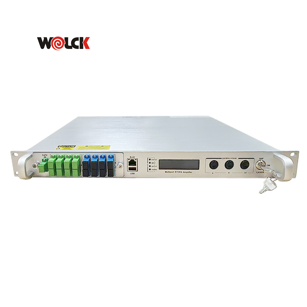 1U 8 Port CATV Amplifier EDFA