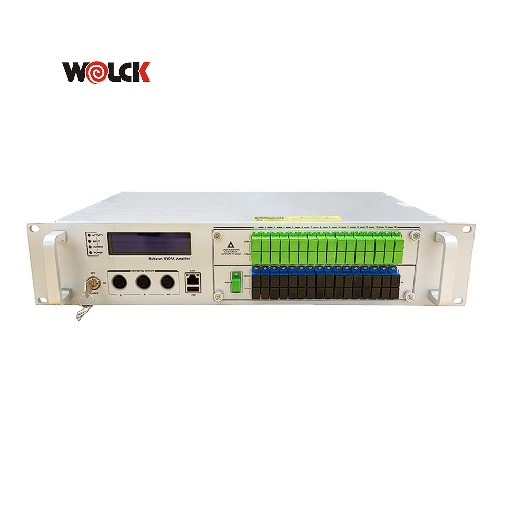 1550nm 32 Ports Fiber Optical Amplifier EDFA